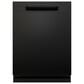 GE Appliances 24" Built-In Pocket Handle Dishwasher in Black, , large