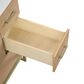 37B Mauri 36" Single Bathroom Vanity with Metal Base in Warm Oak with High-Profile 4" White Composite Stone Top, , large