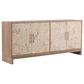Timeless Designs Lafayette 4-Door Sideboard in Natural and White Washed, , large