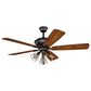 Vaxcel Clybourn 52" LED Ceiling Fan in Bronze, , large