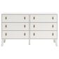 Ashley Aprilyn 6-Drawer Dresser in White, , large