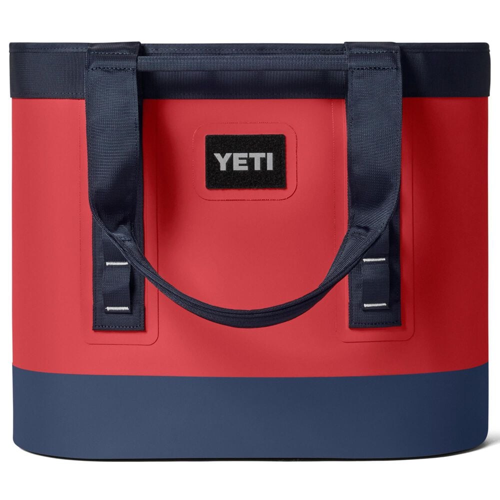 YETI Camino 35 Carryall Tote Bag in Rescue Red, Navy and White, , large