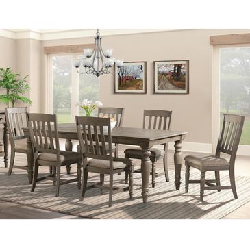 Hawthorne Furniture Balboa Park 7-Piece Dining Set in Rich Roasted Oak, , large