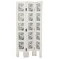 Maple and Jade Farmhouse Room Divider Screen in Distressed White, , large