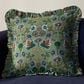 Loloi Maple 18" Square Throw Pillow in Green and Multicolor, , large