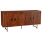 Home Trends & Design Verbania 67" Sideboard in Pecan Brown, , large