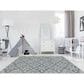 Amer Rugs Boston 8" x 11" Graphite Area Rug, , large