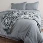 Timberlake 60" x 80" Ruched Faux Fur Throw Blanket in Silver, , large