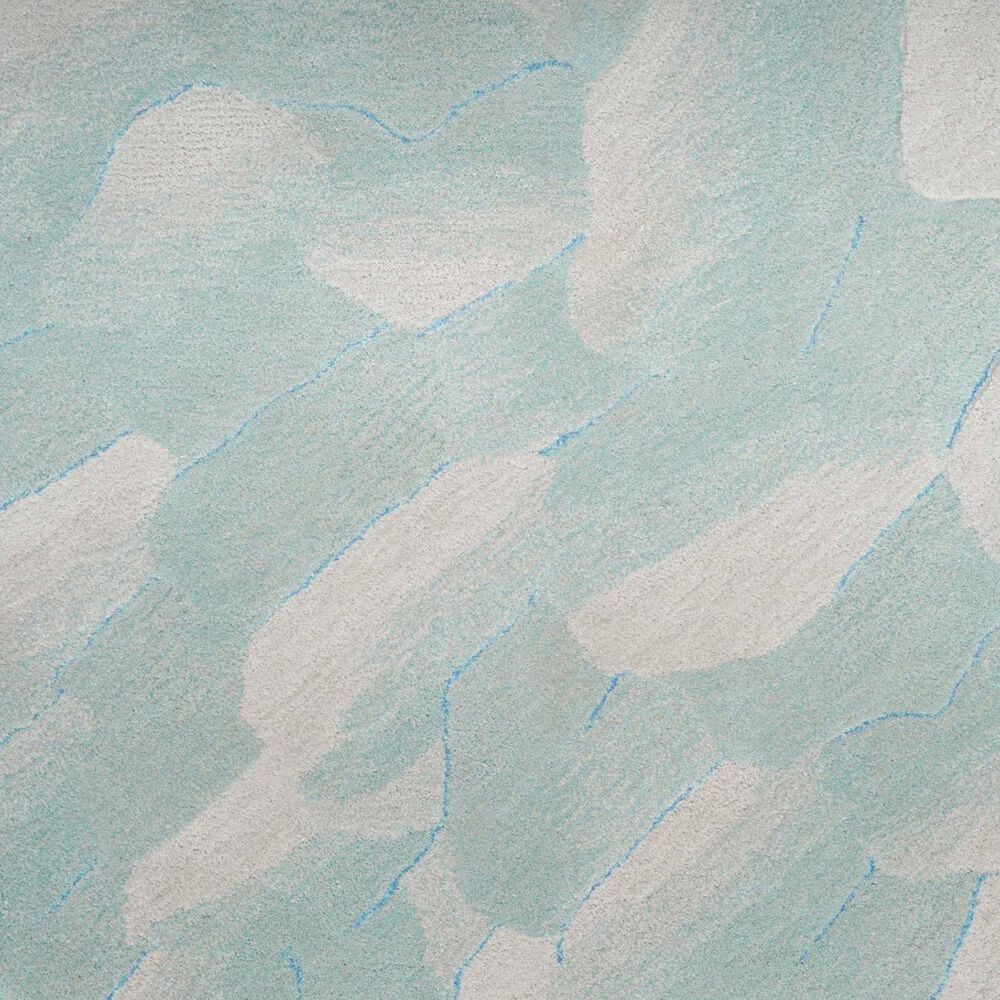 Nourison Prismatic Blue 5&#39;6&quot; x 7&#39;5&quot; Area Rug, , large