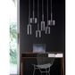 Zuo Modern Hale Ceiling Lamp in Clear, , large