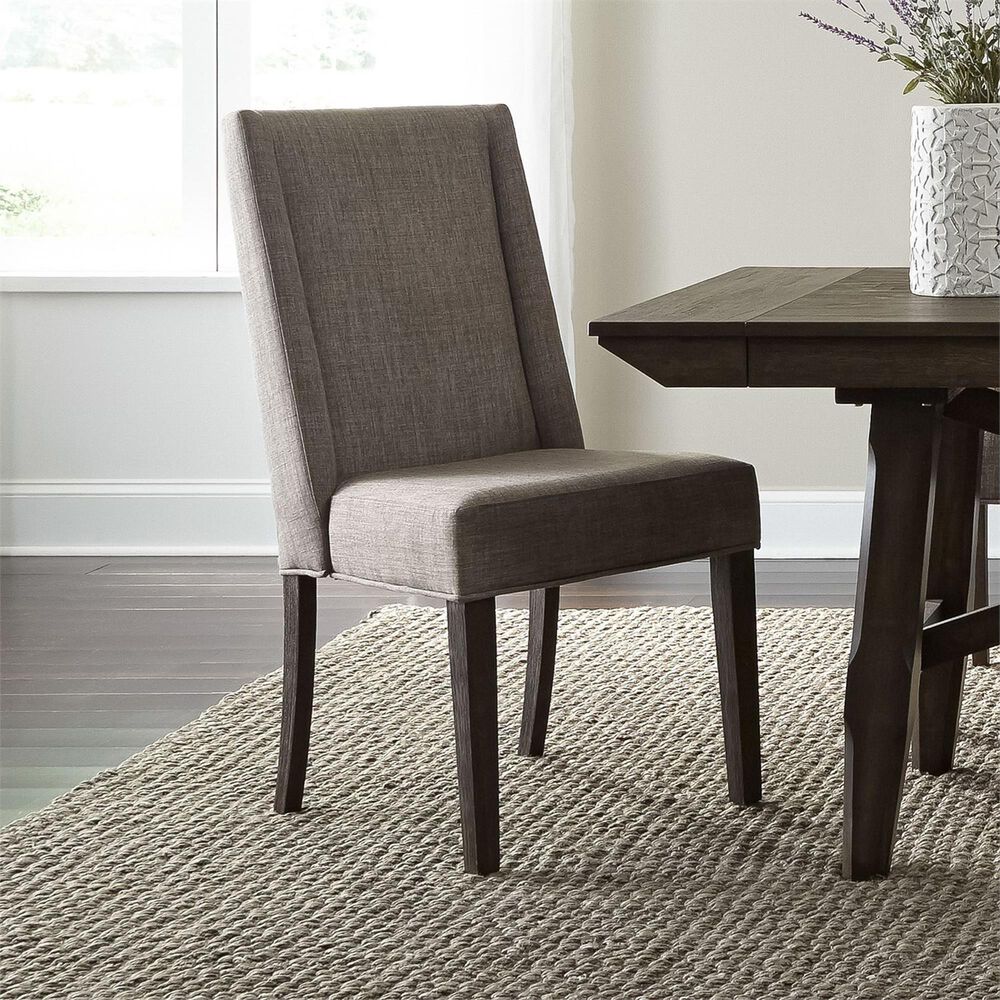 Belle Furnishings Double Bridge Side Chair in Dark Brown &#40;Set of 2&#41;, , large