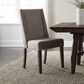 Belle Furnishings Double Bridge Side Chair in Dark Brown (Set of 2), , large