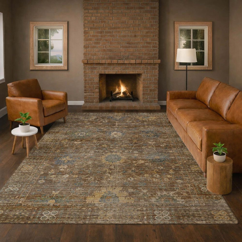 Dalyn Rug Company Aristo AR2 Chocolate 10' x 14' Area Rug, , large