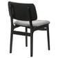 Blue River Venus and Lima 5-Piece Dining Set with Gray Cushion in Black, , large