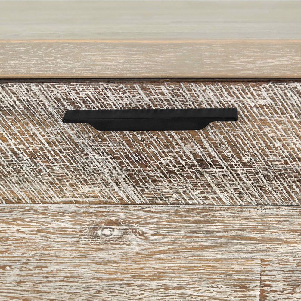 Blue River Bridges Desk in Natural and Gray, , large