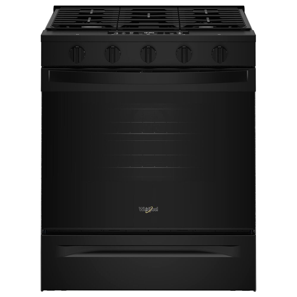 Whirlpool 30" Smart Gas Range with Air Cooking Technology in Black, , large