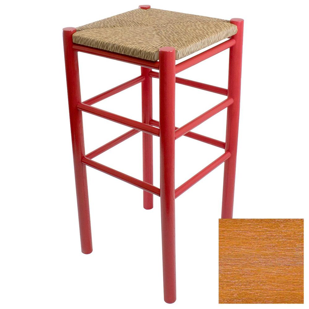 Lakeside Calabash Barstool in Medium oak, , large