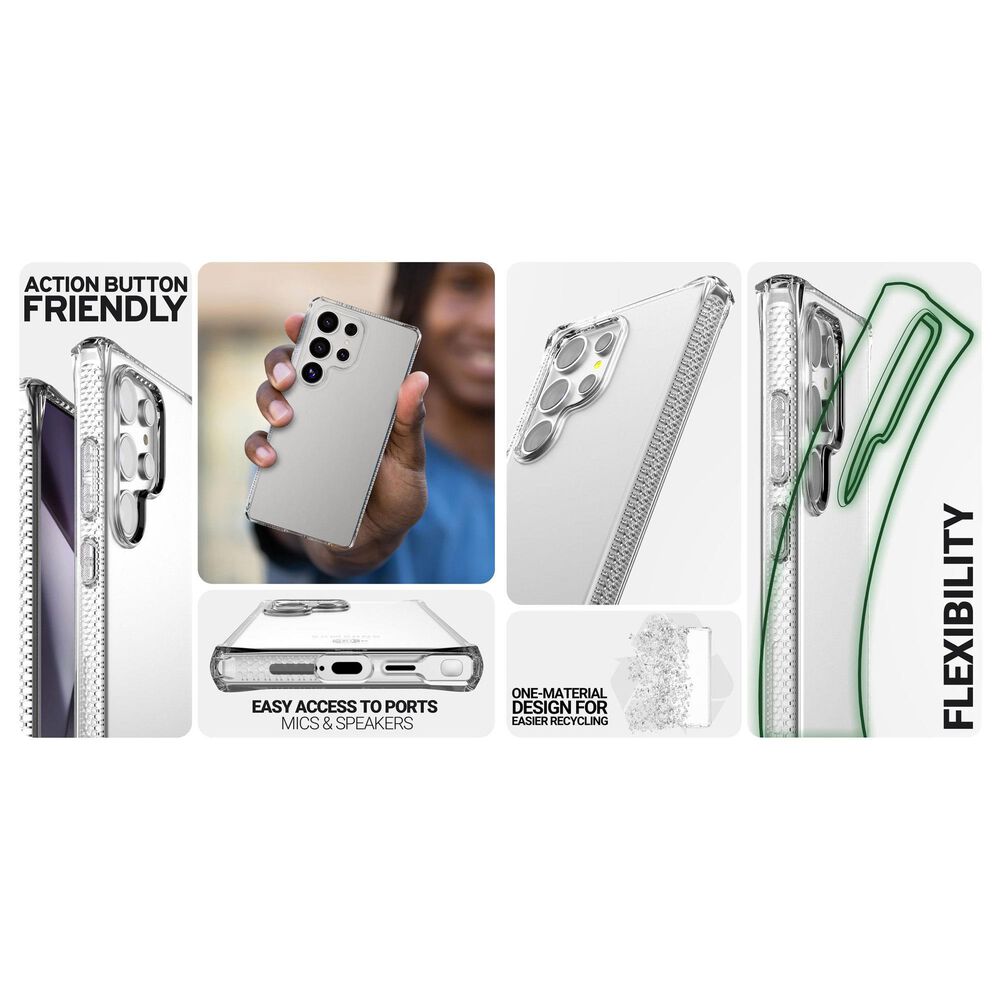 ITSkins Spectrum R Clear Magsafe Case for Samsung Galaxy S25 Ultra in Light Purple, , large