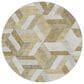 Dalyn Rug Company Lorenzo LN1 Tan 8" Round Area Rug, , large