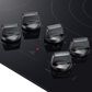 Samsung 36" Electric Cooktop with Illuminated Knobs in Black, , large