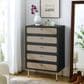 Modway Chaucer 5-Drawer Chest in Black, , large