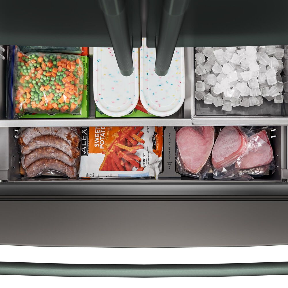 KitchenAid 25 Cu. Ft. Counter-Depth French Door Refrigerator in Juniper, , large