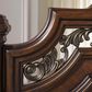 Ashley Lavinton California King Poster Bed in Cherry Brown, , large