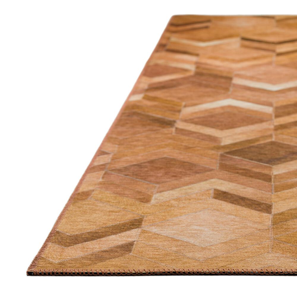 Dalyn Rug Company Durango Chevron 8&#39; x 10&#39; Spice Indoor/Outdoor Area Rug, , large