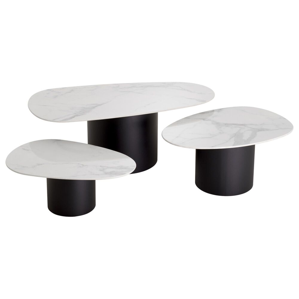 Eichholtz Corpoation Usa Zane Coffee Table Large Base in Black, , large