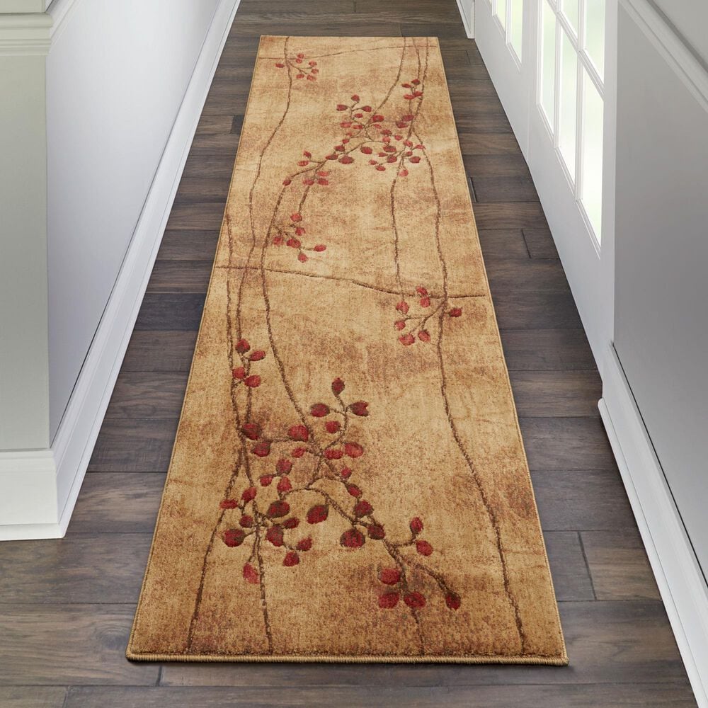 Nourison Somerset ST74-01965 2&#39; x 5&#39;9&quot; Latte Runner, , large