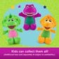 Fisher Price 8" Dinosaur Plush in Purple, , large