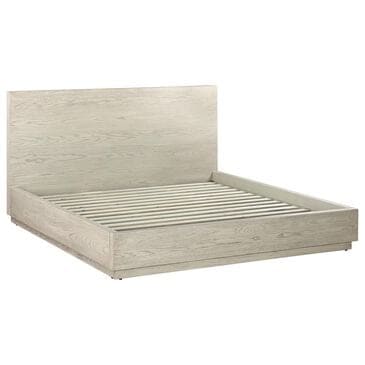 Blue River Abbey Queen Platform Bed in Silver Grey Oak, , large