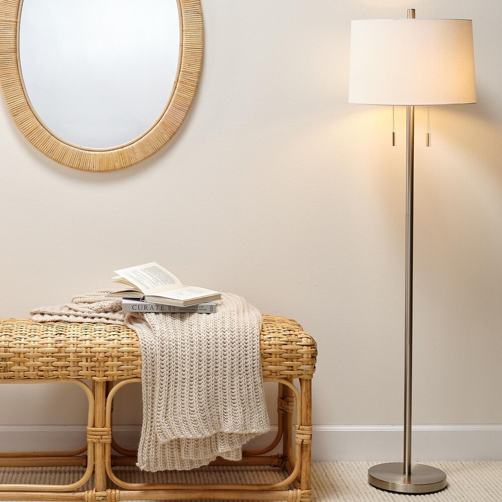 Splendor Living Dover Floor Lamp in Silver, , large