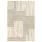 Surya Brook BKO2311 5" x 7"6" Charcoal and Beige Area Rug, , large