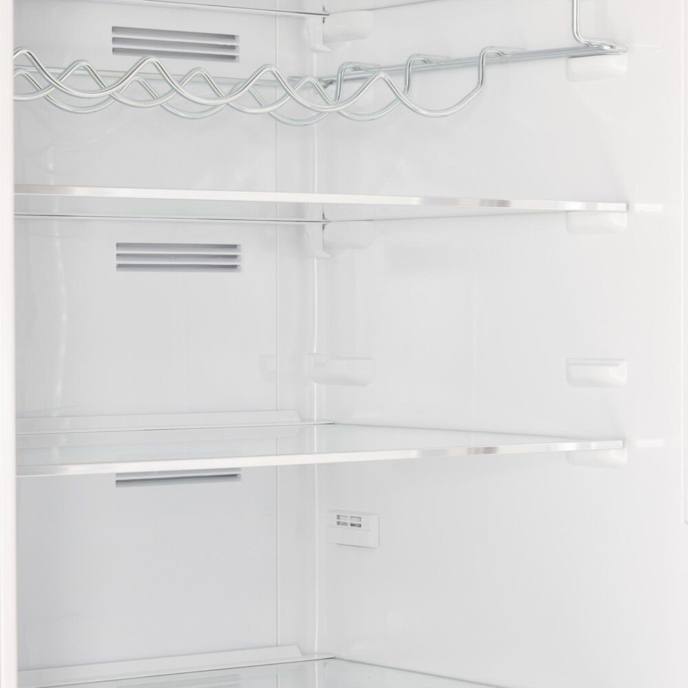 Unique Appliances Classic Retro 17 Cu. Ft Bottom Mount Refrigerator in Marshmallow White, , large