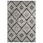 Safavieh Skyler SKY120J 5"1" x 7"6" Grey and Black Area Rug, , large