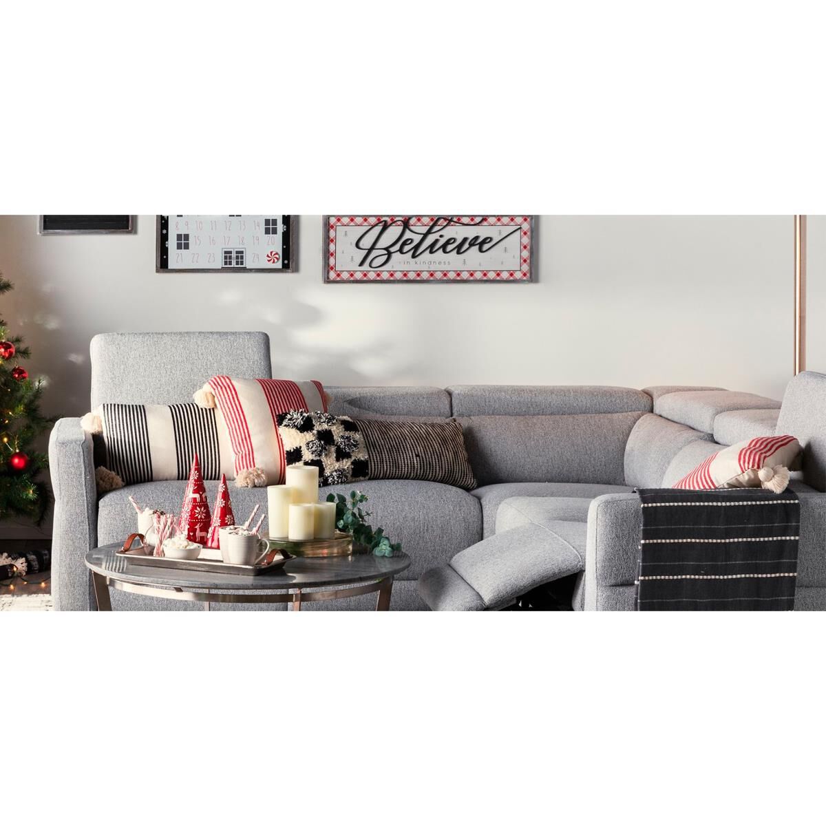 Nebraska furniture mart l sales shaped couch