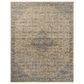 Loloi Heritage 2" x 3" Sage and Navy Area Rug, , large