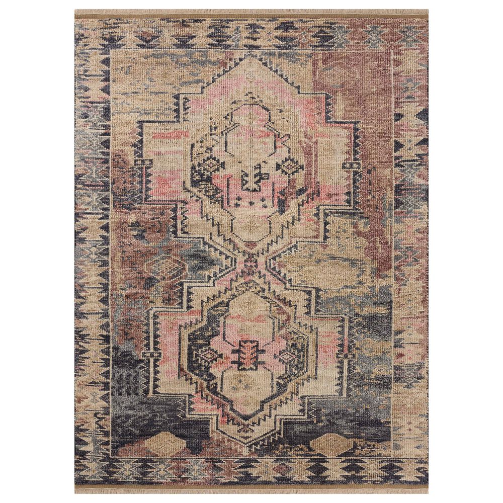 Loloi Granada Ink and Multicolor 2" x 3" Area Rug, , large