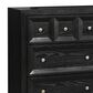 Furniture of America Hatton 6-Drawer Dresser and Mirror in Weathered Black, , large