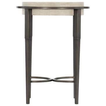Bernhardt Barclay Round Drink Table in Antique Pewter, , large