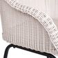 Hearth and Haven Ladd Outdoor Faux Wicker Barstool with Black Metal Frame in Light Gray (Set of 2), , large