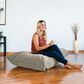 Jaxx Saxx 3.5" Floor Pillow in Beige, , large