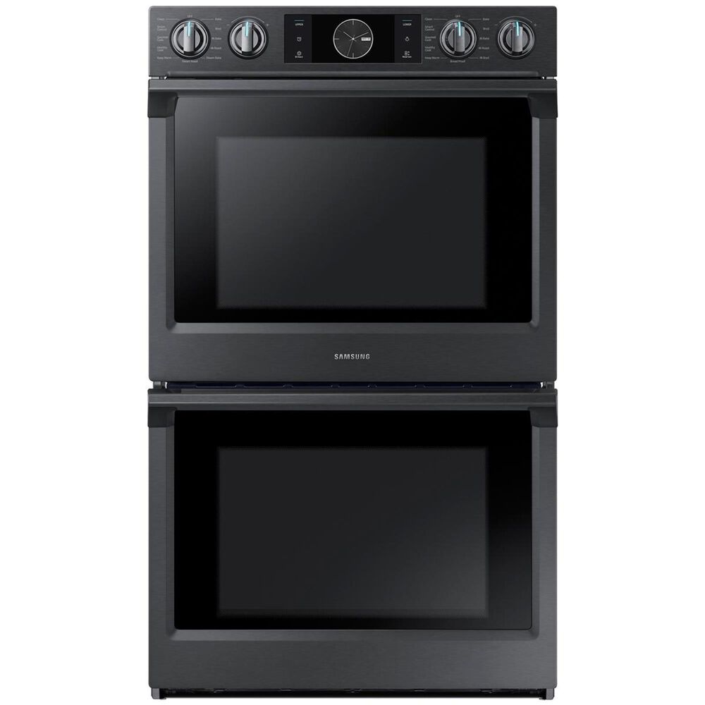 Samsung 30" Double Electric Wall Oven with Convection in Black