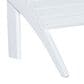 Linon Home Decor Adirondack Patio Ottoman in White, , large