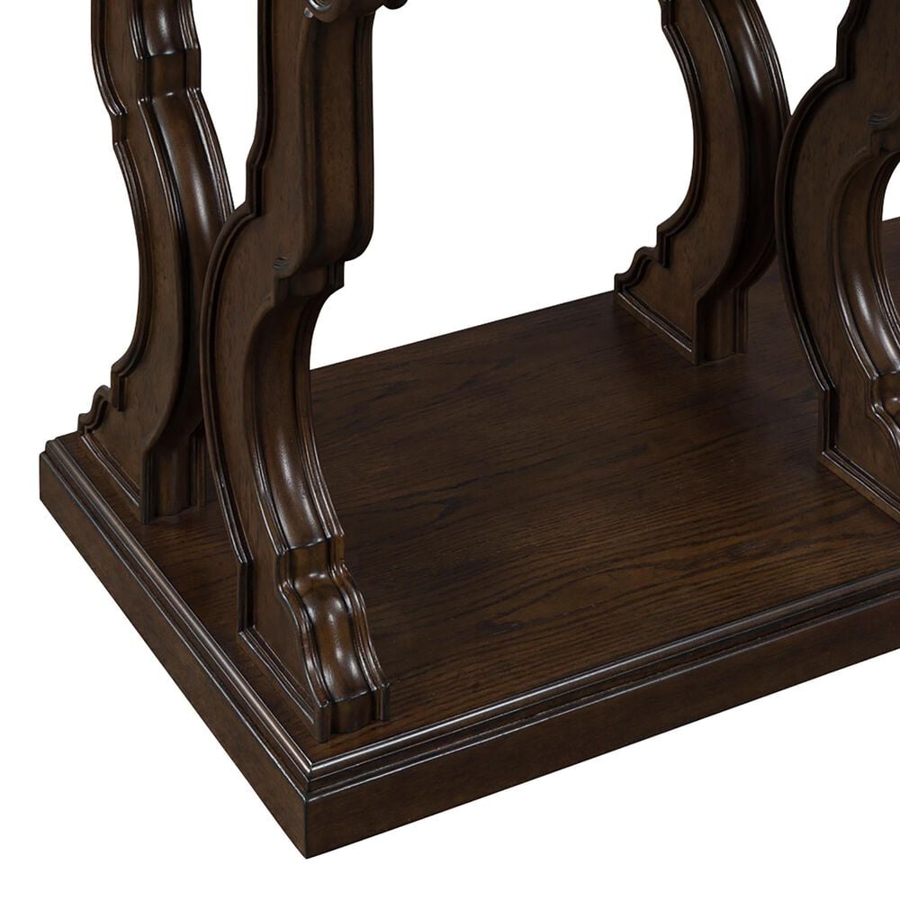 Ashley Maylee Sofa Table in Dark Brown, , large