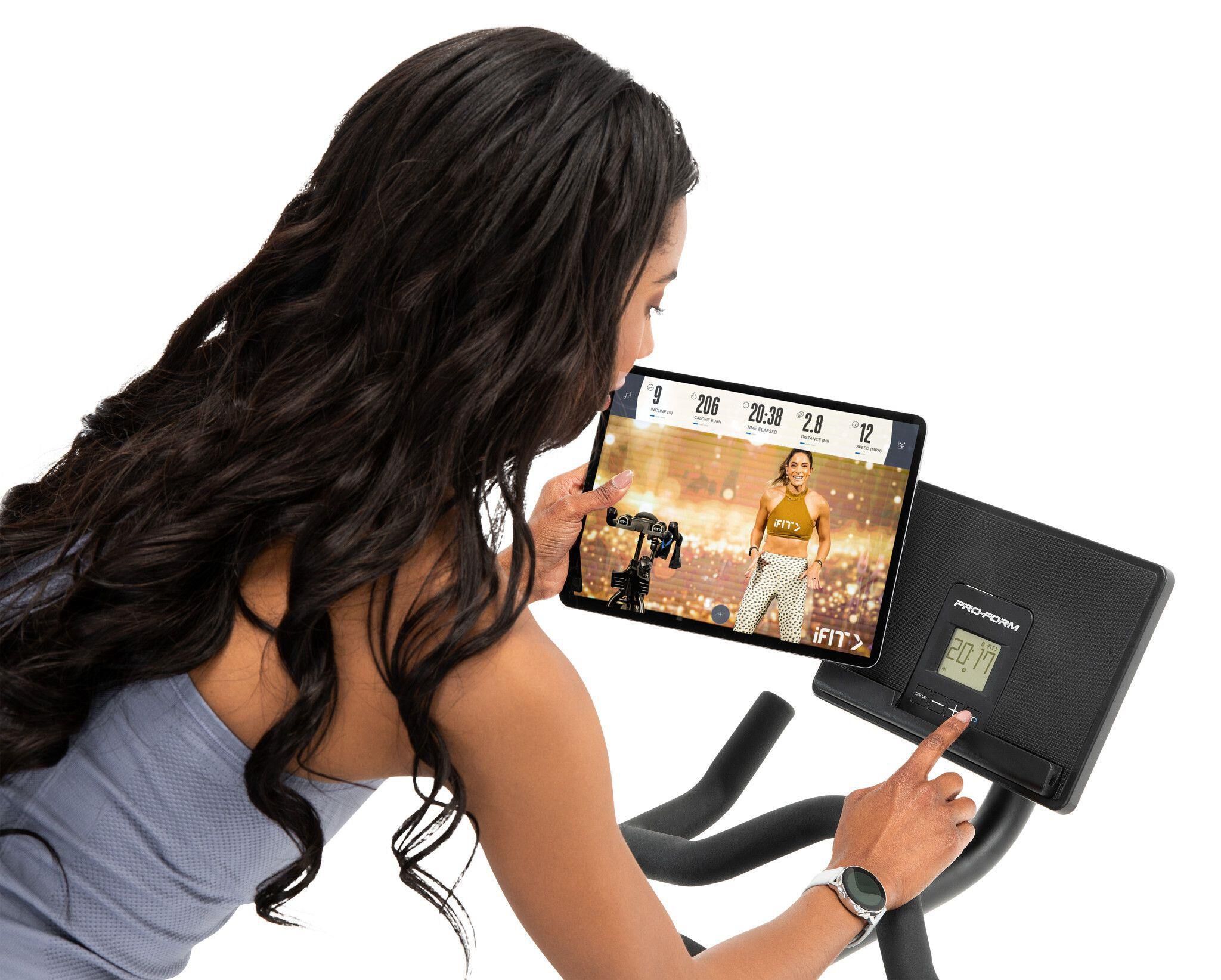 Icon Health Fitness Tour De France CBC Studio Cycle in Black NFM