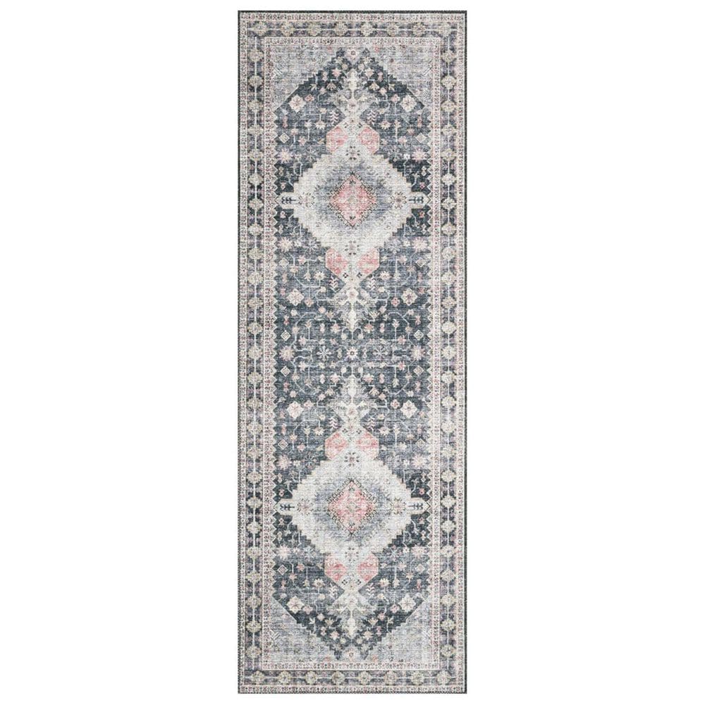 Loloi II Skye SKY-02 2"6" x 7"6" Charcoal Runner, , large
