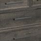 Mayberry Hill Park Ridge 9-Drawer Dresser and Mirror in Charcoal, , large