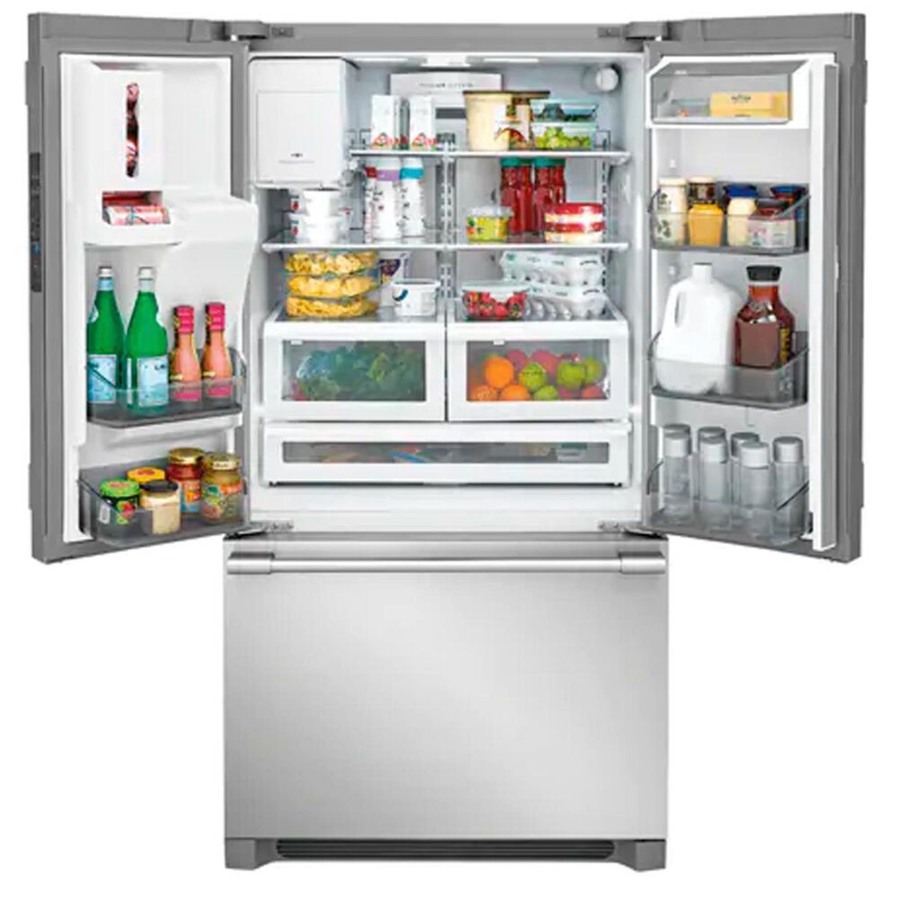 Frigidaire Professional 21 6 Cu Ft French Door Counter Depth Refrigerator In Smudge Proof Stainless Steel Nebraska Furniture Mart